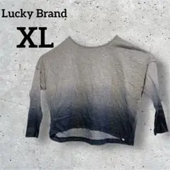 Lucky Brand 【XL】グラデーション五分袖トップス