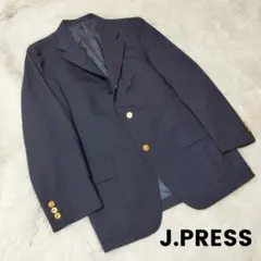 美品　J.PRESS　Jプレス　紺　ネイビー　ブレザー