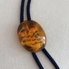べっ甲 帆船 船 カモメ ループタイ ネクタイ