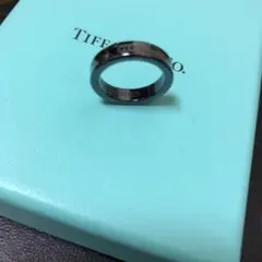 最終お値下げ❗️Tiffany & Co. ティファニー　チタンリング