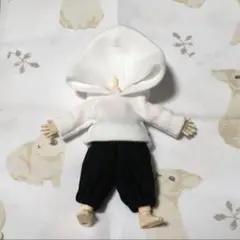 オビツ11 服 ハンドメイド 上下 セット(白) 即購入OK