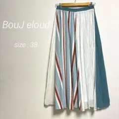 BouJ eloud ブージュルード ウエストゴム ロングスカート 38