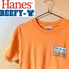 海外古着 短丈 Hanes ヘインズ Tシャツ 半袖