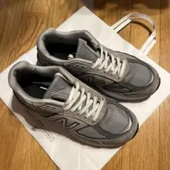 New Balance 990v5 グレー スニーカー