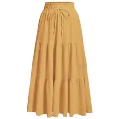 新品♡ティアードマキシスカート
