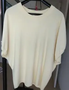 23区 サイズ32　レーヨンポリエステルストレッチプルオーバーニット