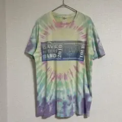 ダイダイ柄 デイヴマシューズバンド 2010ツアーtシャツ バンドtシャツ