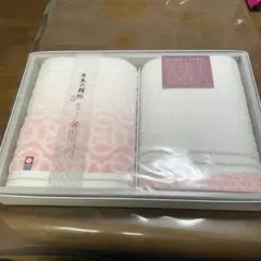 今治タオル フェイスタオル2枚セット K-80151 花円 タオルギフト