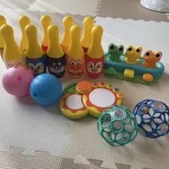 ベビーおもちゃ　まとめ売り／アンパンマン ボウリングセット等