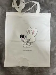 ウサギオンライン ノベルティ トートバッグ