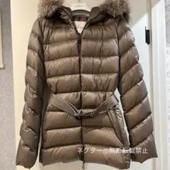 MONCLER フォックスファーダウン CUPIDONE