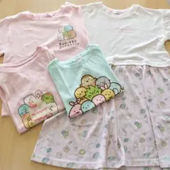 すみっコぐらし Tシャツ ワンピース 120cm