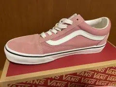 VANS Old Skool ピンクホワイト