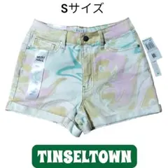 【TINSELTOWN】デニム　ショートパンツ Sサイズ　y2k 新品未使用