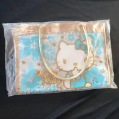2009年　サンリオ　GALキティ　ギャル　ハイビスカス　ビニールバッグ