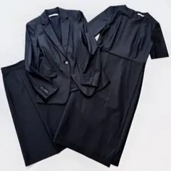 現行品✨セオリーリュクス EXECUTIVE 3点セット 黒 スカートワンピース