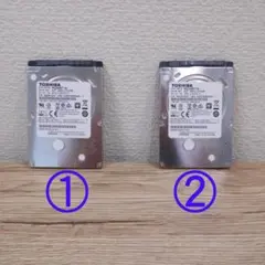 【2.5インチHDD】1TB×2個セット