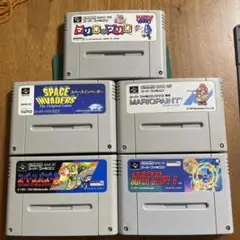 【端子清掃・一発起動】SFC ソフトまとめ5本(B45)