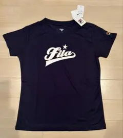 FILA フィラ　テニスウェア　Tシャツ　ネイビー
