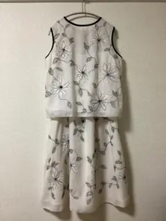 セットアップ　ドゥクラッセ　刺繍　3ピース