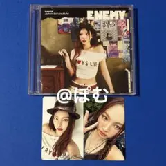 TWICE ENEMYエネミー ソロ盤 ナヨン盤 CD トレカ 2枚セット