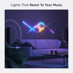 【半額】 Nanoleaf® Lines 60° 拡張パック 6本 ナノリーフ