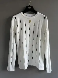 LE CIEL BLEU ルシェルブルー Big Eyelet Tops