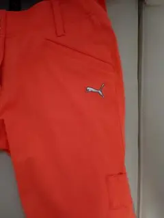 Puma レディース ゴルフ ショートパンツ オレンジ