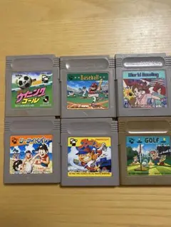 ゲームボーイ ソフト　６本　スポーツ系