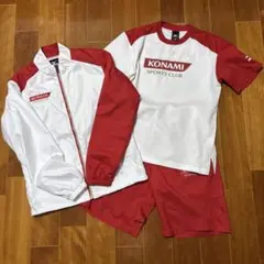 KONAMI　ジャージ　水泳選手コース KONAMI 水泳 選手用 ジャージセット - メルカリ