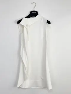 【美品】VALENTINO ノースリーブラッフルドレス