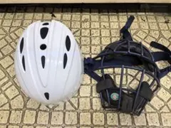 日本制 国産 サイズS 野球 JSBB キャッチャー用ヘルメット マスク