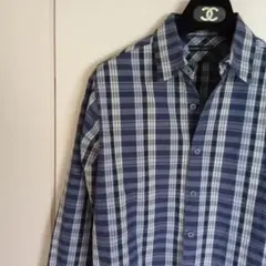 FRANK LEDER　コットンリネン　シャツ　長袖　XS　ドイツ製