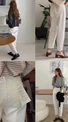 新品未使用　韓国　FROM HEAD TO TOE コットンパンツ