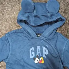 GAP ミッキー フード付きロンパース