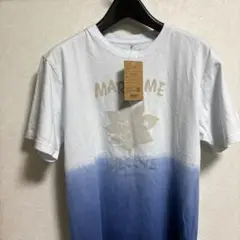ホワイト グラデーション Tシャツ Mサイズ