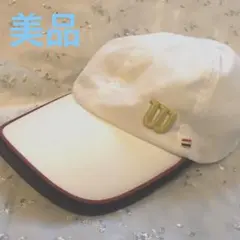 【Wilson 美品】ウィルソン テニス　スポーツキャップ　★ゴールドロゴ