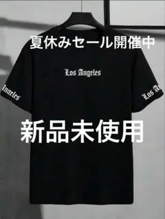 新品　大人気　ブレイキングダウン　アダムス　ロゴ　やりらふぃー　黒Tシャツ　ロス