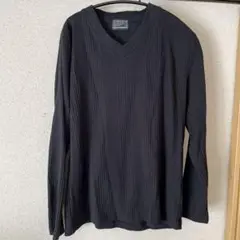 CONFIRM ブラック Vネック XLサイズ