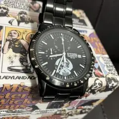 コラボ/ヒステリックグラマー/別注/シチズン/時計/アナデジテンプ/ブラック/黒 HYSTERIC GLAMOUR - コラボ/ヒステリックグラマー/別注/シチズン