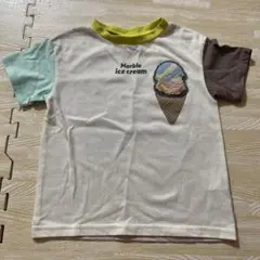 マルチカラー アイスクリーム Tシャツ