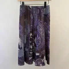 ARTISAN スカート 日本製 9T 柄物