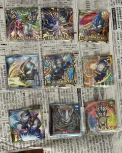 セミコンプ9種　ウルトラマン　シール　ウエハース