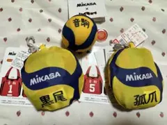 ハイキュー 黒尾鉄朗 孤爪研磨 エコバッグ 音駒高校 チャーム しまむら
