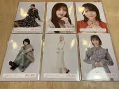 櫻坂46 生写真 秋私服コーディネート衣装 6パック(30枚)未開封