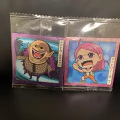 ワンピース　にふぉるめーしょん　大海賊シールウエハース12 2枚セット