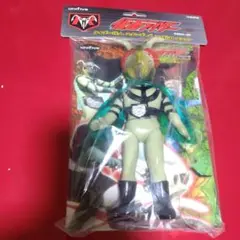 【当時もの】指人形　ソフビ　仮面ライダー　東映　カマキリ男 当時もの】指人形 ソフビ 仮面ライダー 東映 カマキリ男