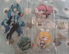 初音ミク　フリューくじ　ヌードルストッパーフィギュア　アクリルスタンド