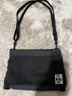 CHUMS ブラック サコッシュ