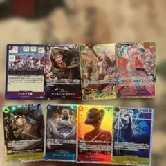 ワンピースカード　まとめ売り　引退品 パラレル sr sec